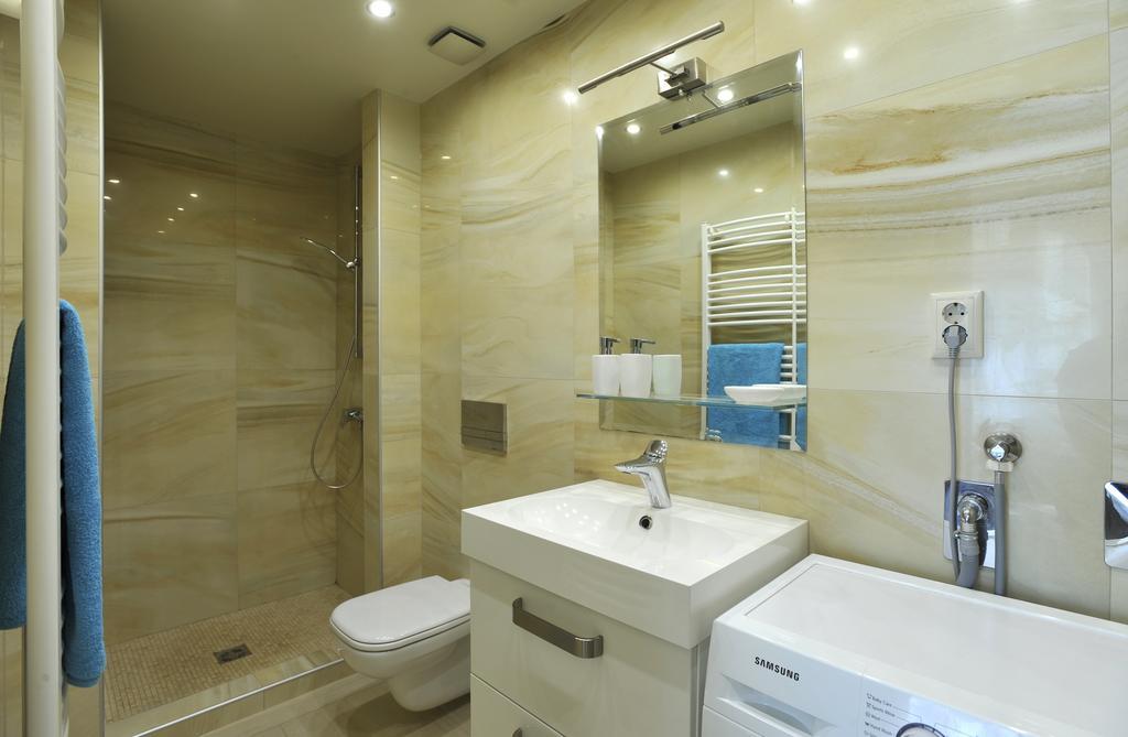 شقة Basilica Grand Luxury In The Historic Center بودابست الغرفة الصورة
